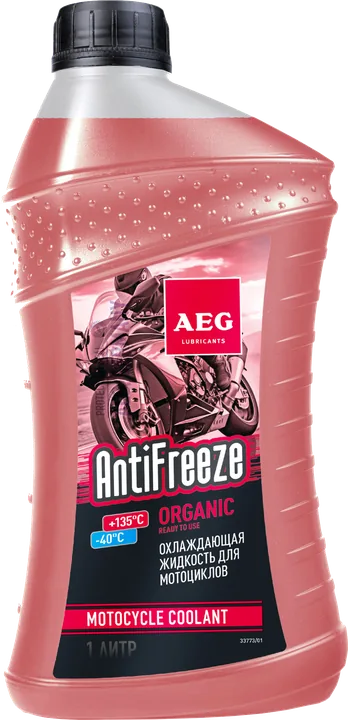 AEG Antifreeze Organic красный, 1 л, арт. 33773