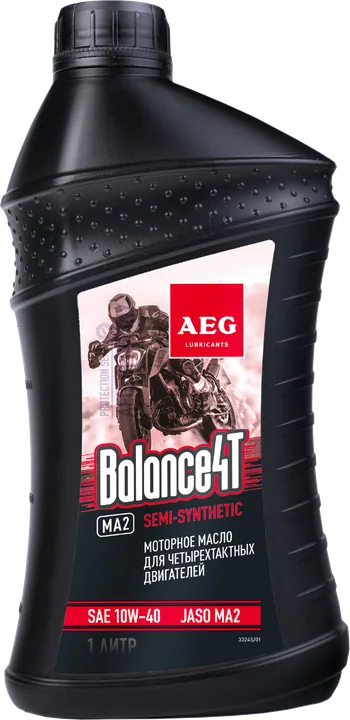 AEG Balance 4T SAE 10W-40, 1 л, арт. 33245