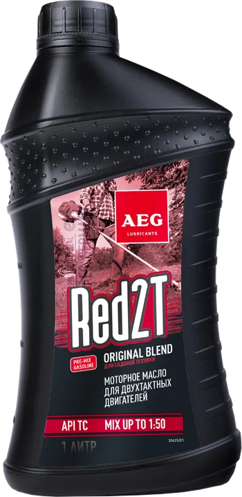 AEG Red2T Universal 2T Motor Oil, 1 л, арт. 30625