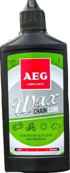 AEG WAX Chain Lube — парафиновая смазка для цепи, 100 мл, арт. 33663